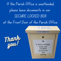 Parish Secure Locked Box